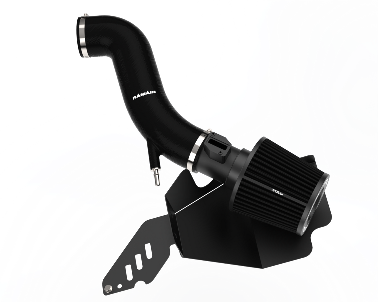 Ramair Pleated Intake Kit for Ford Fiesta MK7 1.6T ST180 - With Black Intake Hose