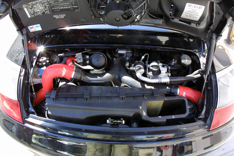Agency Power Blue Silicone Boost Hose Kit Porsche 996TT 01-05