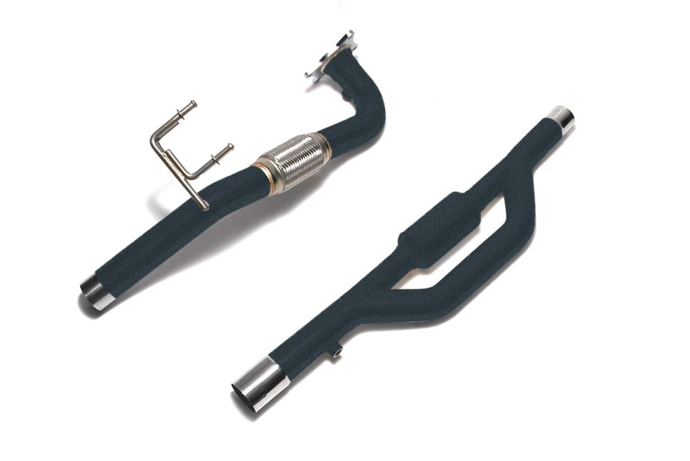 VR ARMYTRIX Ceramic Coated High-Flow Performance Race Downpipe | Secondary Downpipe Audi TT | TTS MK2 8J 2007-2014