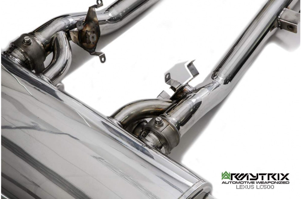 VR ARMYTRIX Valvetronic Exhaust System Lexus LC500 5.0L V8 2017+