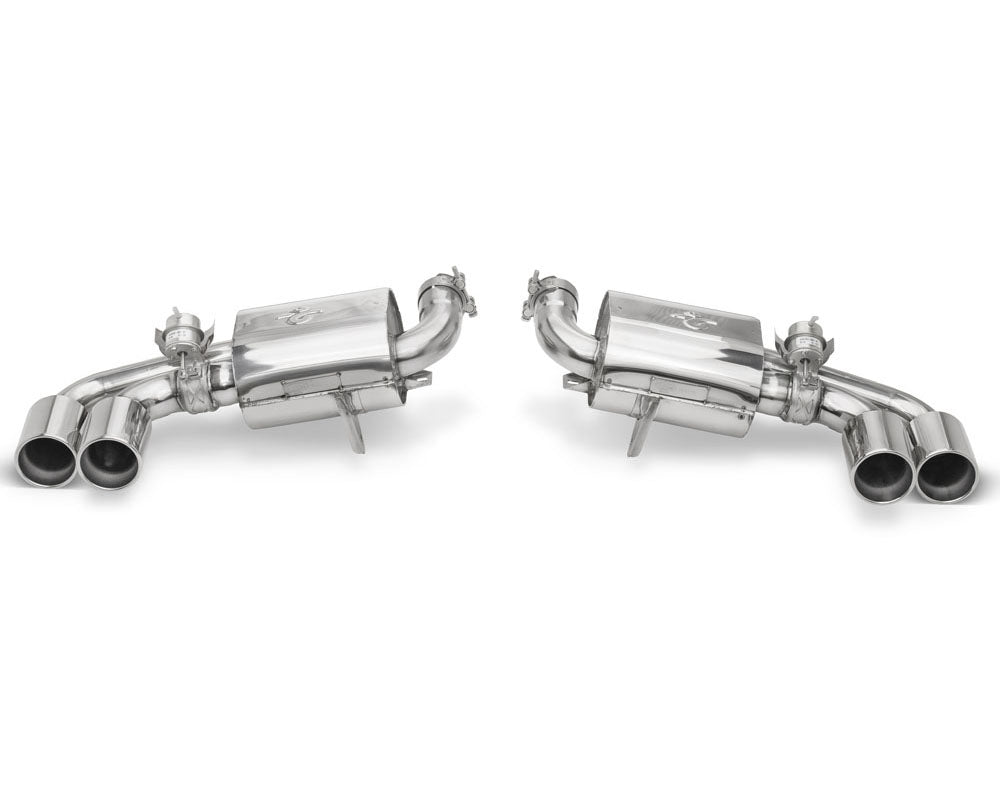 Tubi Style Stainless Steel Exhaust With Valve Racing Tips Ferrari F430 Coupe | Spyder 04-09