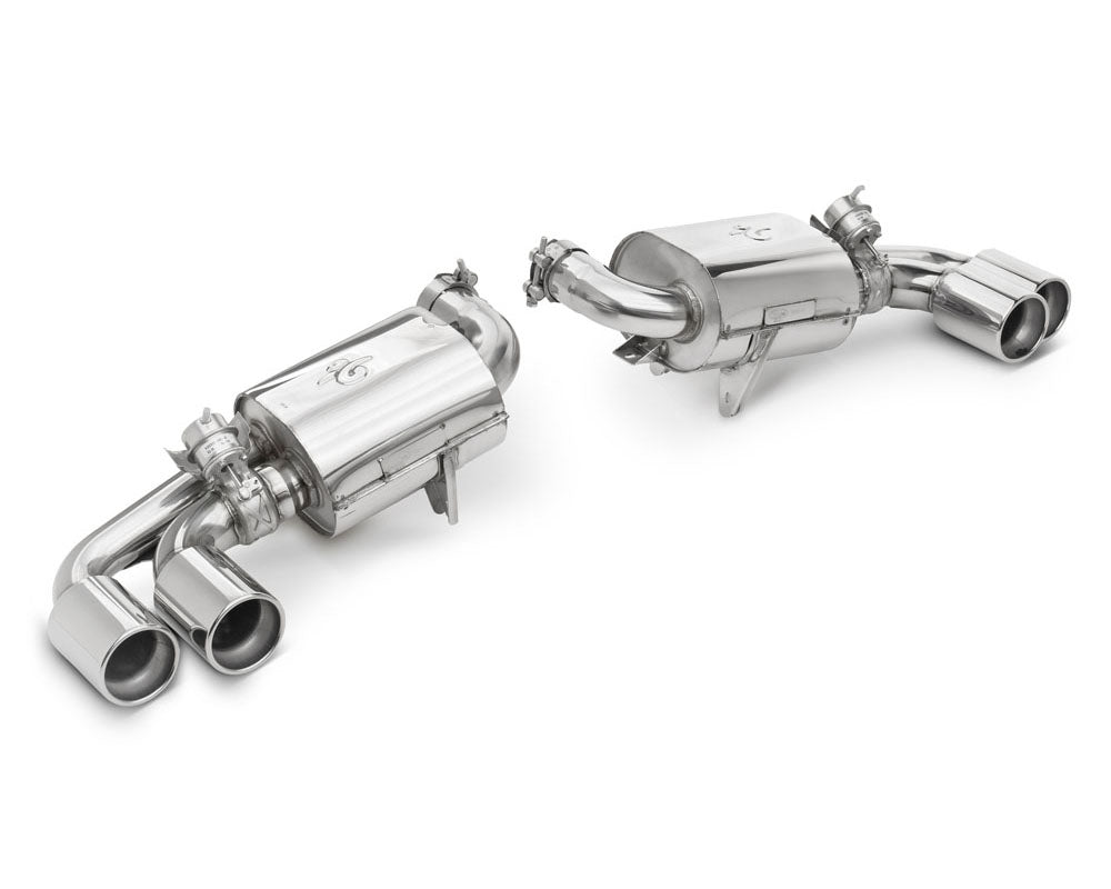 Tubi Style Stainless Steel Exhaust With Valve Racing Tips Ferrari F430 Coupe | Spyder 04-09