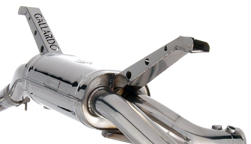 Tubi Style Stainless Steel GTR Exhaust Lamborghini Gallardo | Superlaggera 06-08