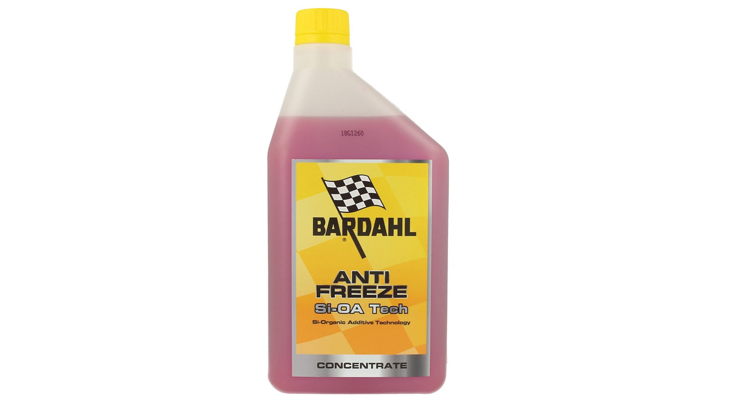 BARDAHL Antifreeze Si-OA Tech Antigelo Viola Concentrato -37°C +108°C 1 LT