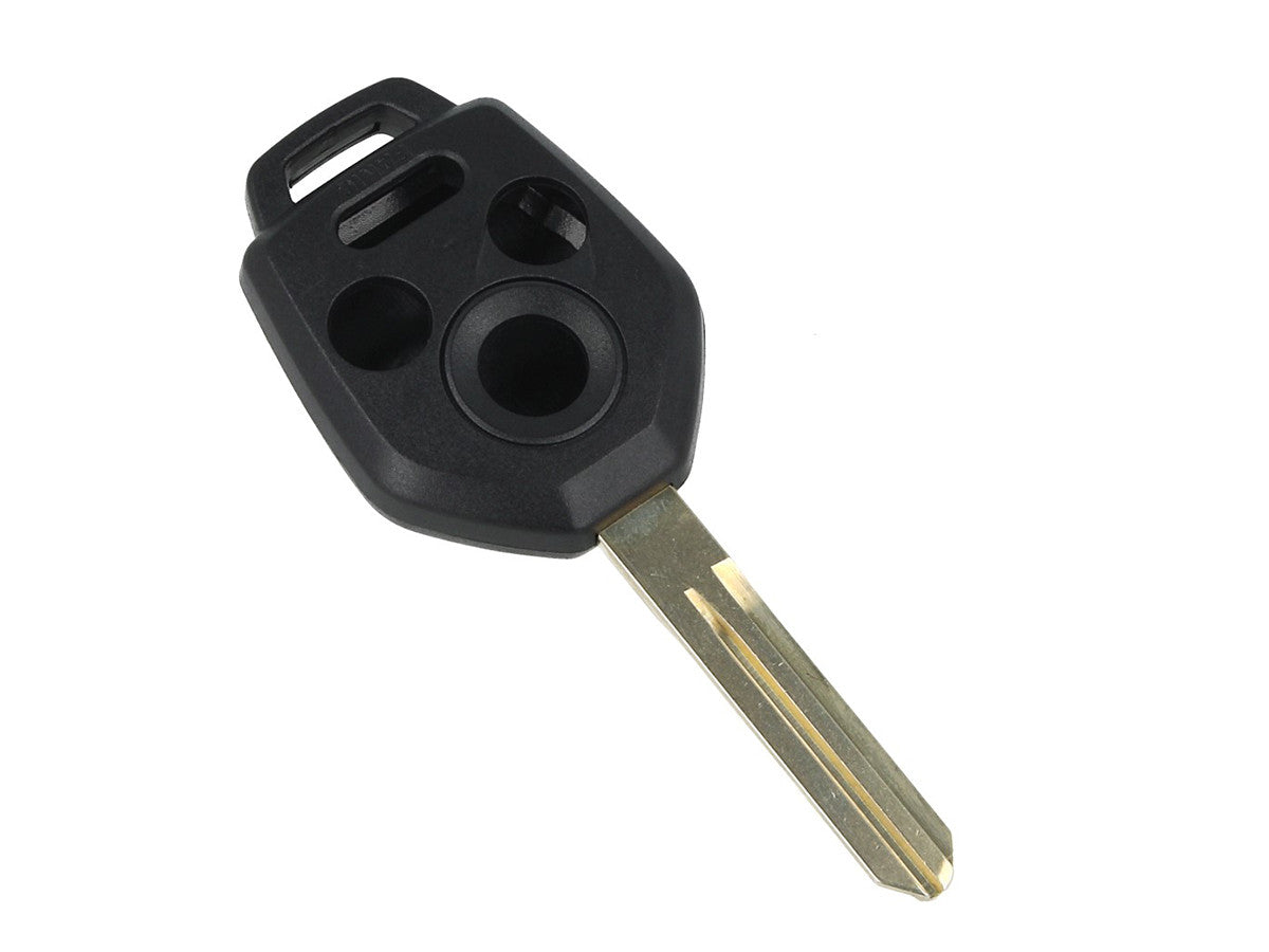 Guscio Chiave Telecomando 4 Tasti Vuoti Con Lama NSN19 Batteria Su Circuito Senza Transponder Per Subaru Legacy Outback
