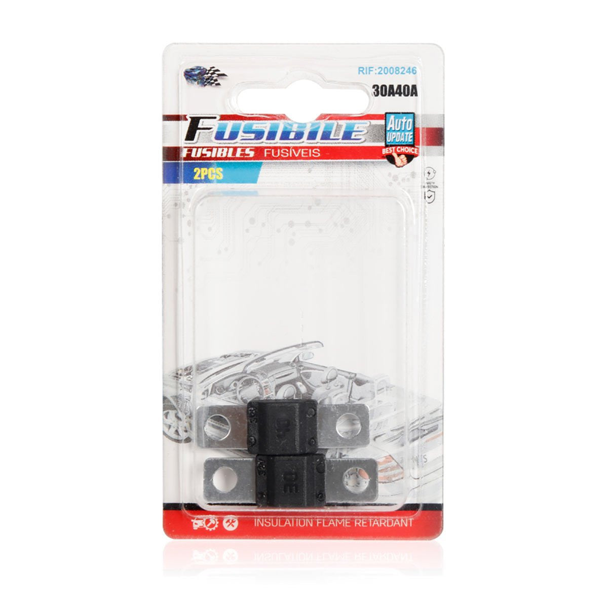 Fusibili Per Auto Kit Fusibili Per Terminali Batteria - 200A/300A, Copertura Impermeabile, Universale Dove Si Trovano I Fusibili