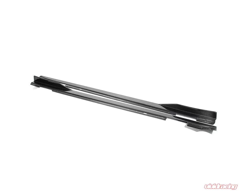 VR Aero Carbon Fiber Side Skirts Porsche Taycan Turbo | Turbo S