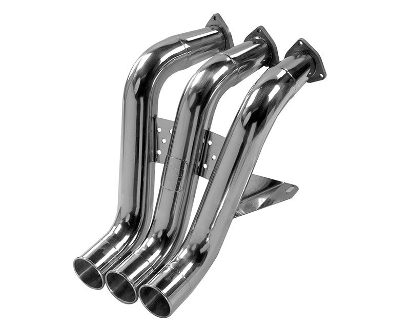 Tubi Style Stainless Steel Headers w/Thermal Insulation Cat Version Ferrari F40 87-93