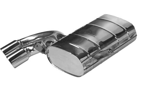 Tubi Style Stainless Steel Rear Left Exhaust Loud Version Ferrari F50 95-97