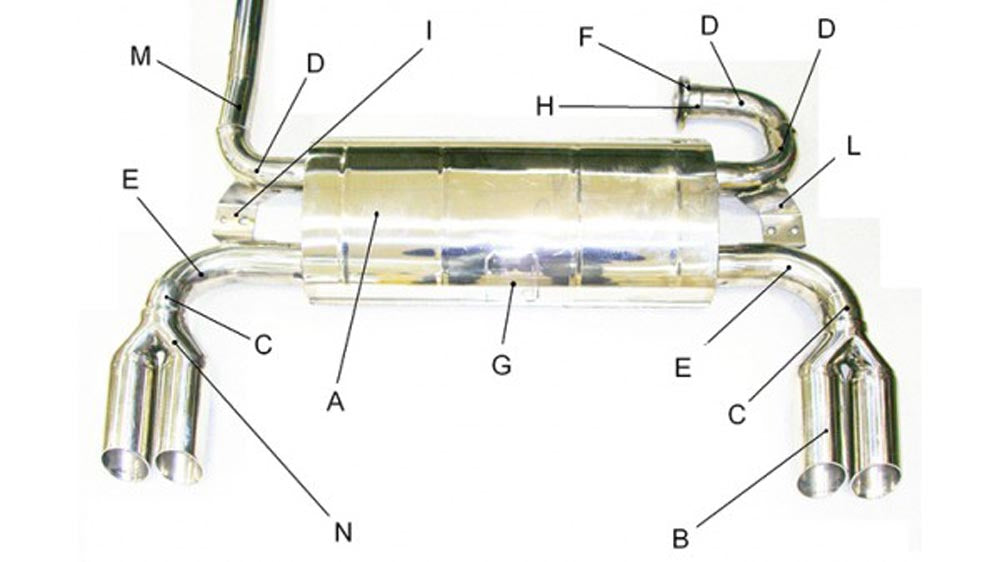 Tubi Style Exhaust Ferrari 208 GTB | GTS 80-81