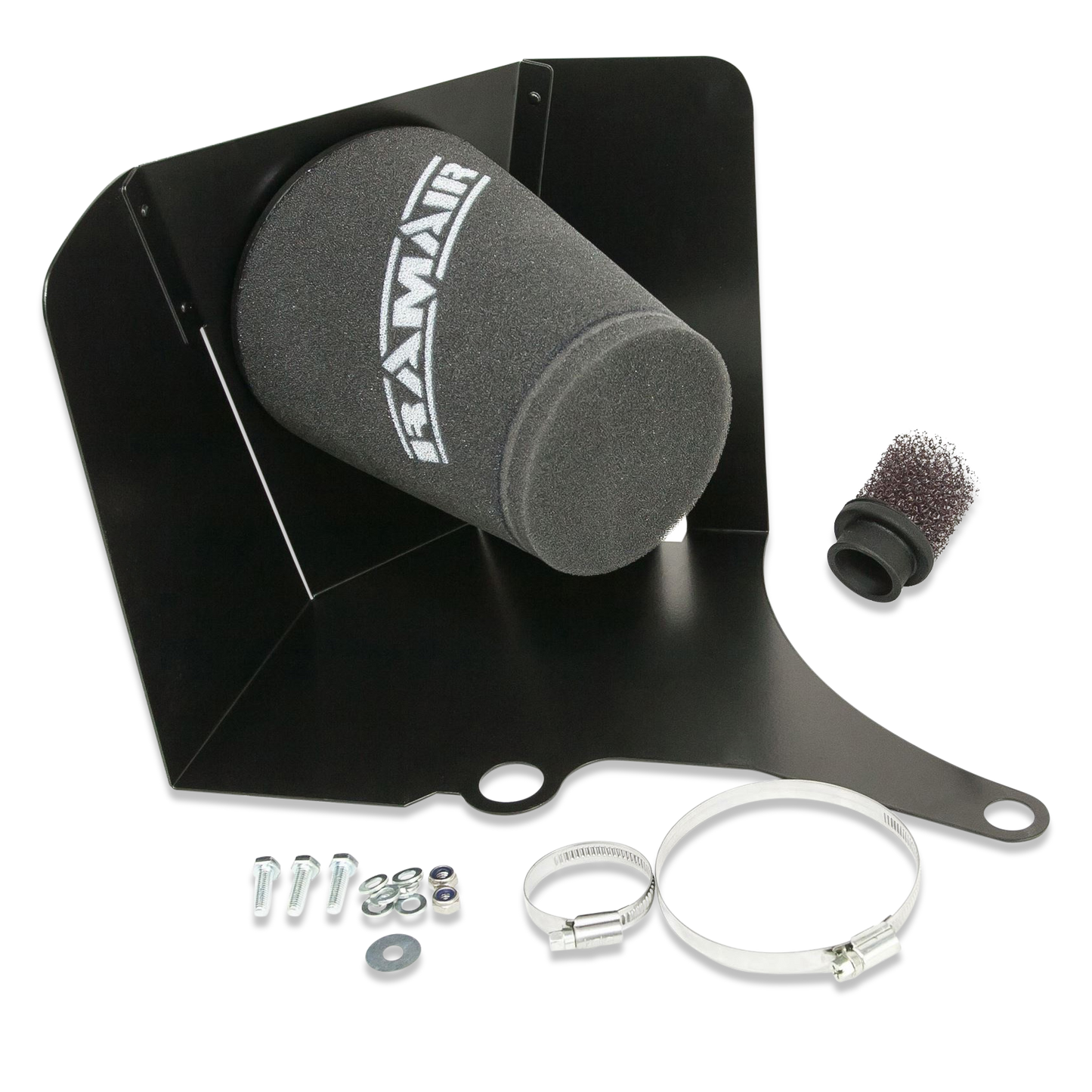 Ramair Performance Foam Air Filter & Heat Shield Induction Kit VW Polo GTI 1.8T (9N3)