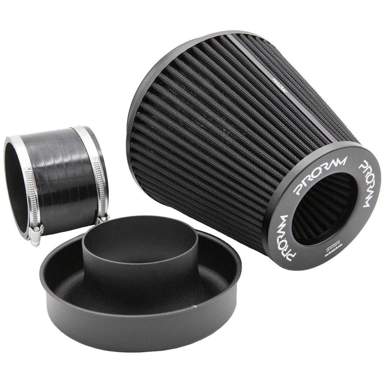 Ramair Proram 90mm ID Neck Large Cone Air Filter with Velocity Stack and Coupling