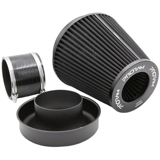 Ramair Proram 90mm ID Neck Large Cone Air Filter with Velocity Stack and Coupling