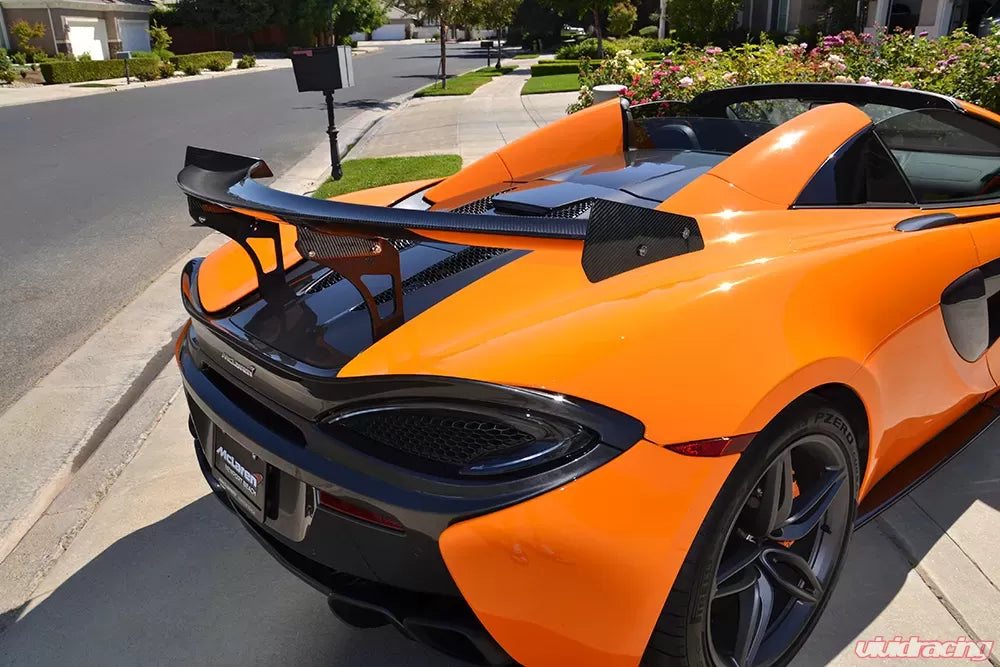 VR Aero Carbon Fiber GT4 Style Rear Spoiler McLaren 570S | 570GT | 570S Spider