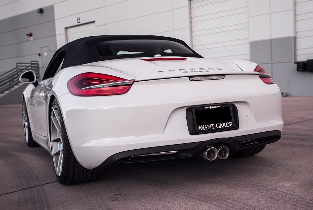 VR Performance Exhaust System Porsche Cayman | Boxster 981 2005-2008