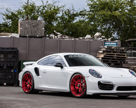 VR Aero Carbon Fiber Side Air Ducts Porsche 991 Turbo