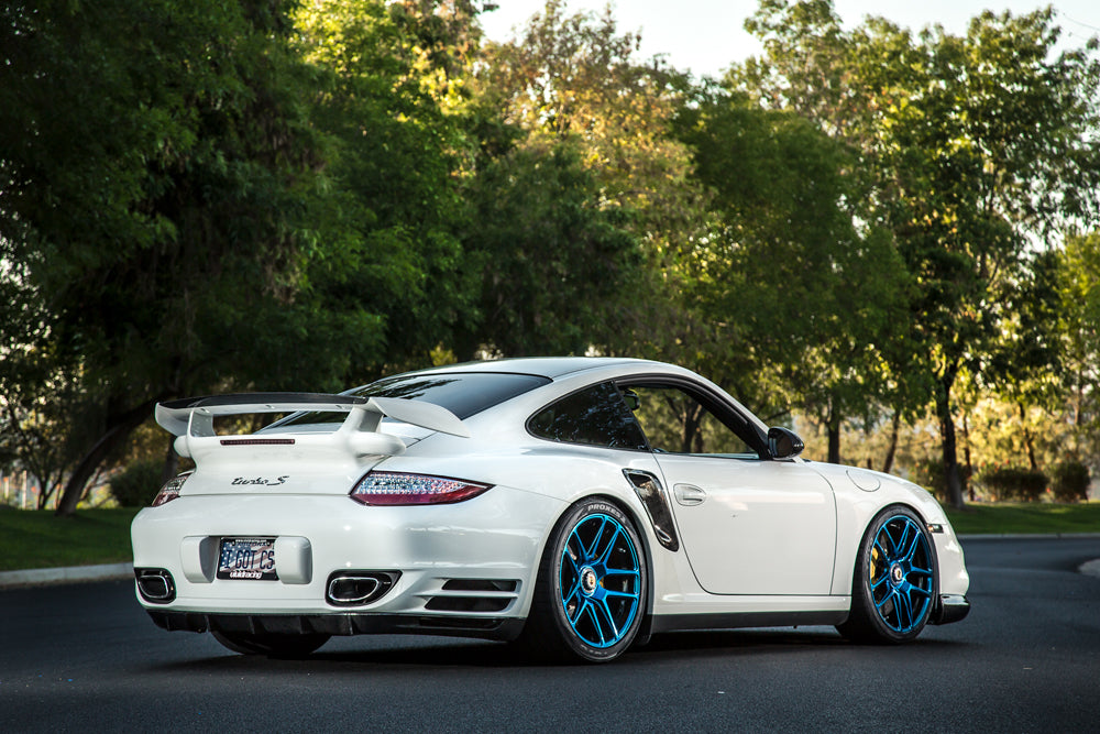 VR Aero Carbon Fiber Strake Diffuser Porsche 997 Turbo 07-13