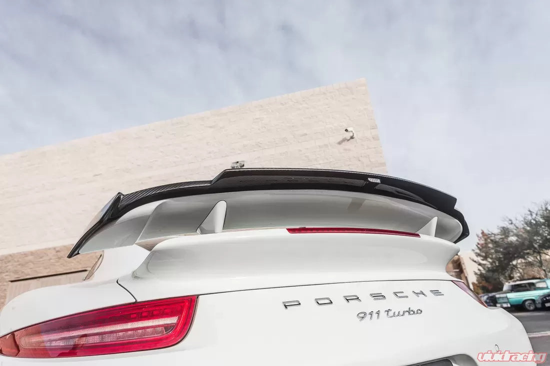 VR Aero Carbon Fiber Wing Lip Spoiler Porsche 991 Turbo | Turbo S