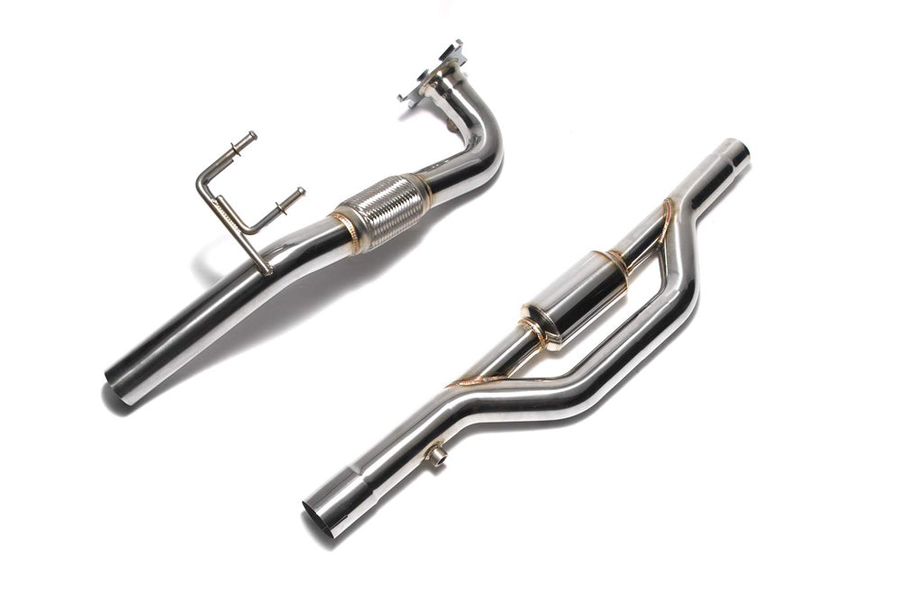 ARMYTRIX Ceramic Coated High-Flow Performance Race Downpipe | Secondary Downpipe Audi TT | TTS MK2 8J 2007-2014