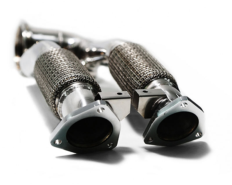 ARMYTRIX Ceramic Coated Sport Cat-Pipe w/200 CPSI Catalytic Converters Audi RS3 8V 2017-2020