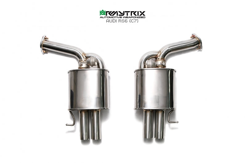 ARMYTRIX Stainless Steel Valvetronic Catback Exhaust System Audi S6 Avant | S7 | RS6 | RS7 C7 4.0 TFSI V8 2014-2020