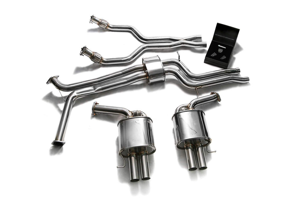 VR ARMYTRIX Stainless Steel Valvetronic Catback Exhaust System Audi S6 Avant | S7 | RS6 | RS7 C7 4.0 TFSI V8 2014-2020