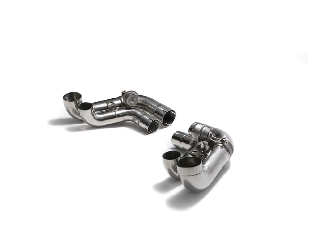 ARMYTRIX Stainless Steel Valvetronic Exhaust System Dual Carbon Tips Audi R8 V10 MK1 Coupe | Spider 2009-2012