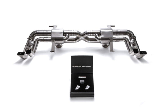 ARMYTRIX Titanium Valvetronic Exhaust System Audi R8 V10 5.2L FSI 2016-2021