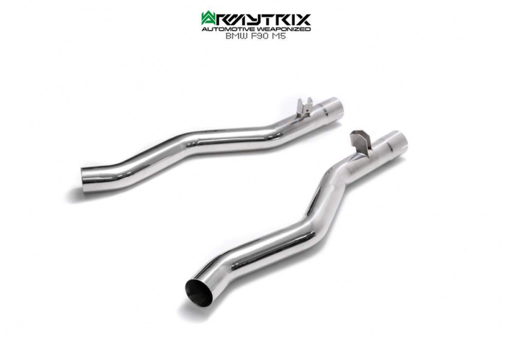 ARMYTRIX Stainless Steel Valvetronic Catback Exhaust Quad Carbon Tips BMW M5 F90 2018-2022 CLEARANCE