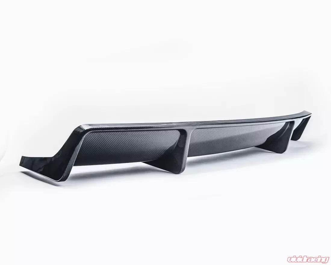 VR Aero Gloss Carbon Fiber Rear Diffuser Tesla Model 3 2018+