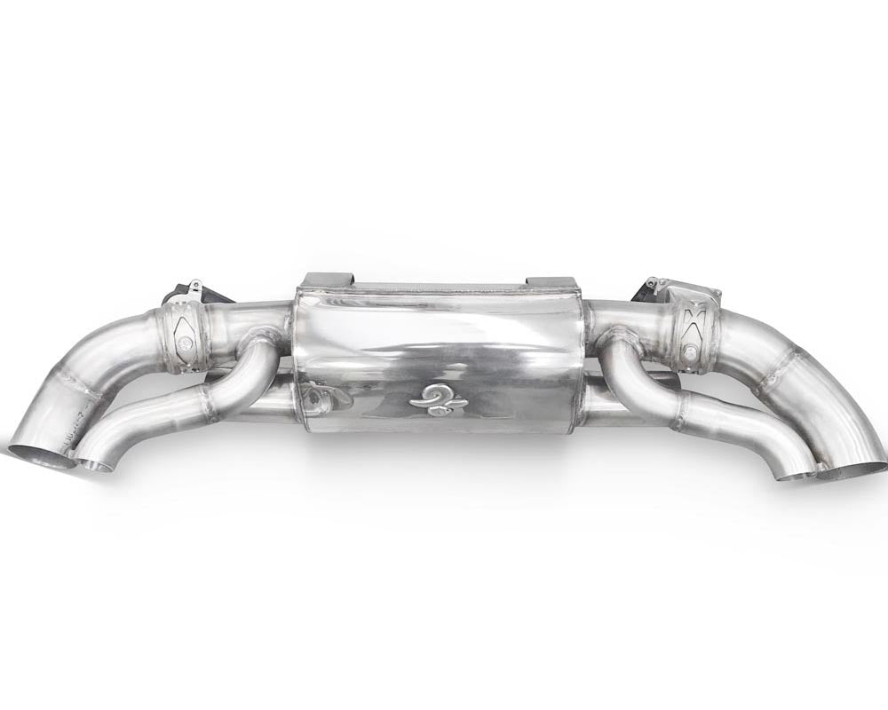 Tubi Style Stainless Steel Central Muffler Porsche 992 Carrera | Turbo 2020+