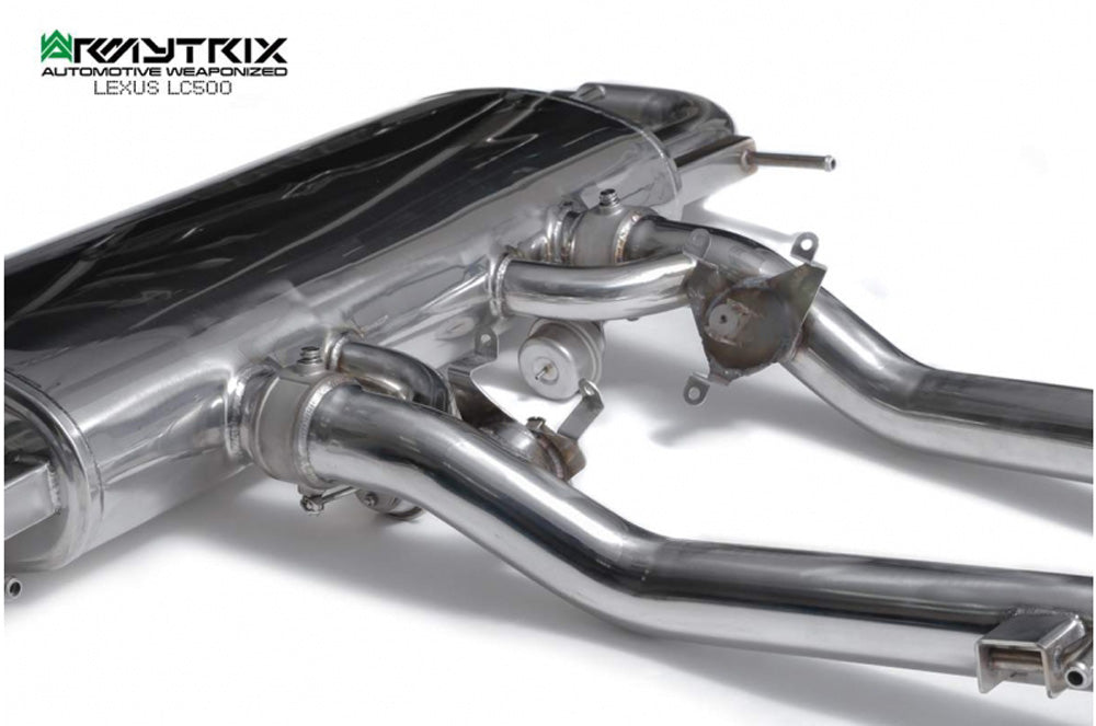 VR ARMYTRIX Valvetronic Exhaust System Lexus LC500 5.0L V8 2017+