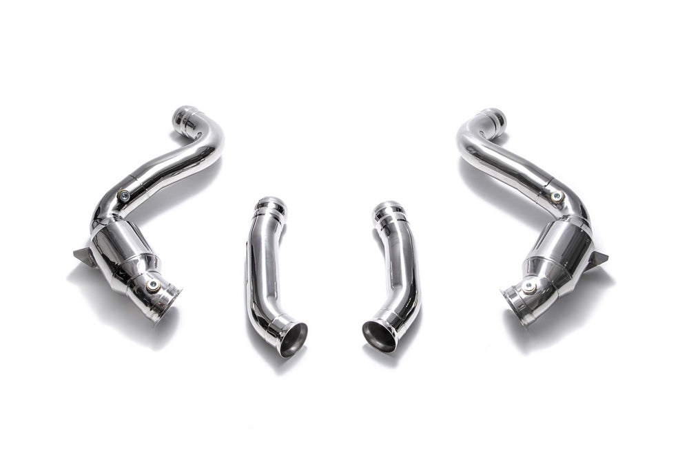 ARMYTRIX Ceramic Coated High-Flow Performance Race Downpipe Mercedes-Benz C63 AMG | AMG S W205 2015-2020