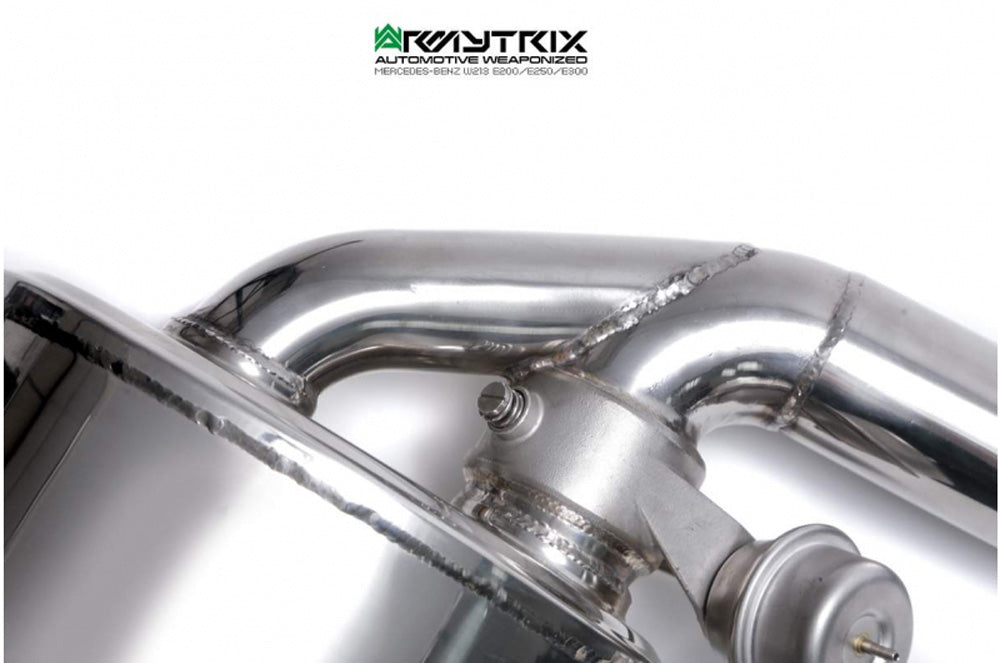 ARMYTRIX Stainless Steel Valvetronic Exhaust System Mercedes-Benz E200 | E250 | E300 W213 Saloon/Estate 2016-2018