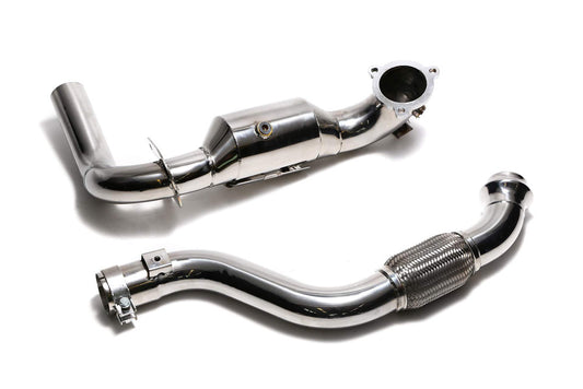 ARMYTRIX Sport Cat-Pipe with 200 CPSI Catalytic Converters and Link Pipe Mercedes-Benz A-Class | CLA-Class 2013-2018