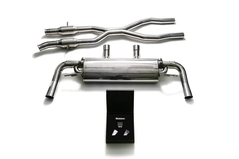 VR ARMYTRIX Stainless Steel Valvetronic Catback Exhaust System Mercedes-Benz GLE63 AMG M157 2016-2019