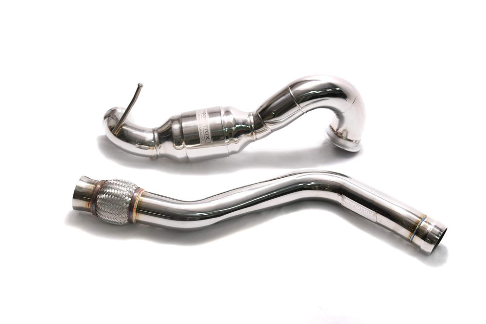 VR ARMYTRIX Sport Cat-Pipe with 200 CPSI Catalytic Converters and Link Pipe Mercedes-Benz A-Class | CLA-Class | GLA-Class AMG 2013-2019