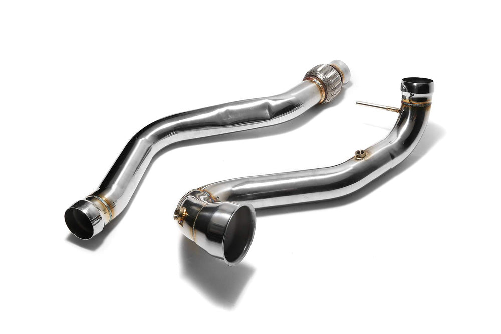 ARMYTRIX Ceramic Coated High-Flow Performance Race Downpipe | Link Pipe Mercedes-Benz A-Class | CLA-Class | GLA-Class AMG 2013-2019