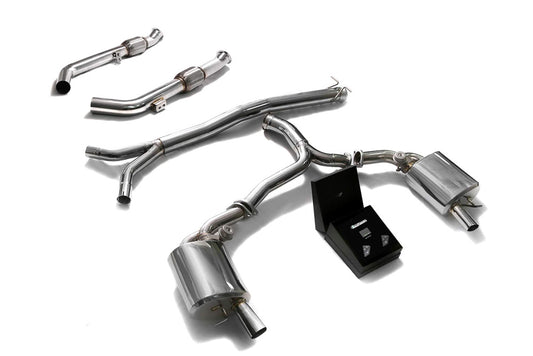 ARMYTRIX Ceramic Coated Race Downpipe w/Cat-Simulator Mercedes-Benz LHD W205 2015-2021