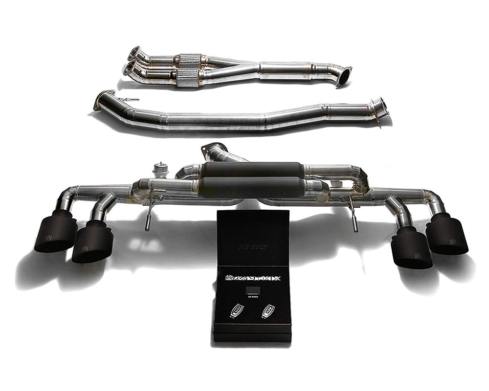 VR ARMYTRIX Titanium Valvetronic 90mm Exhaust System Nissan GT-R R35 2009-2021