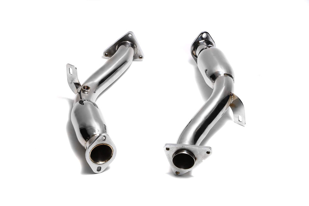 ARMYTRIX Ceramic Coated Sport High-Flow Cat-Pipe With 200 Copse Catalytic Converters Infiniti G37 S Coupe 2008-2013