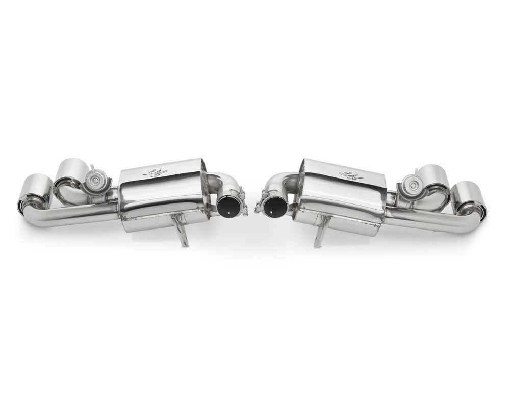 Tubi Style Stainless Steel Exhaust With Valve Racing Tips Ferrari F430 Coupe | Spyder 04-09