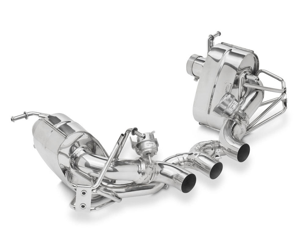 Tubi Style Stainless Steel Muffler w/By-Pass Valves Ferrari 458 Italia | Spider 10-15