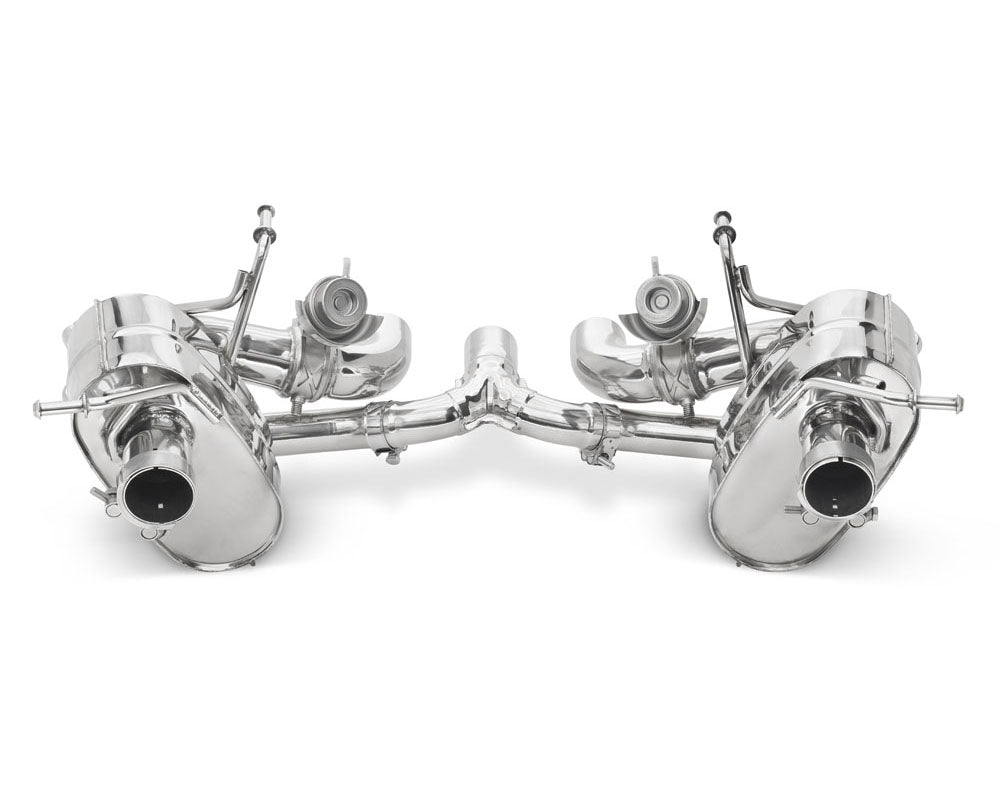 Tubi Style Straight Pipe Exhaust System w/Valves Ferrari 458 Italia | 458 Spider 10-15