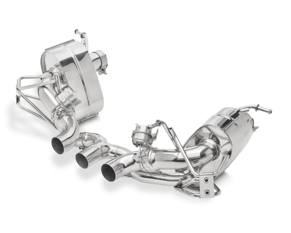 Tubi Style Stainless Steel Muffler w/Valves Loud Version Ferrari 458 Italia | Spider 10-15