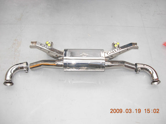 Tubi Style Stainless Steel GTR Exhaust Lamborghini Gallardo | Superlaggera 06-08