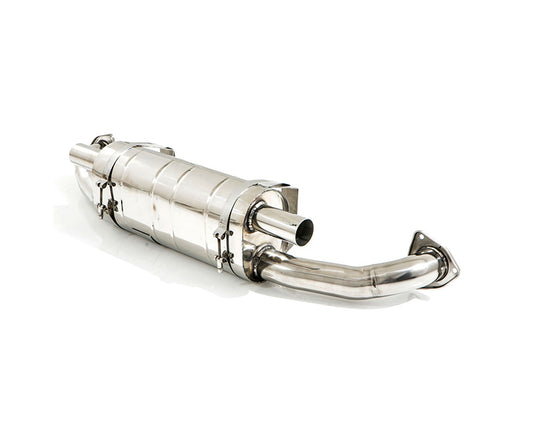 Tubi Style Stainless Steel Side and Center Exhaust w/Valve Porsche 991.1 Carrera S 12-16