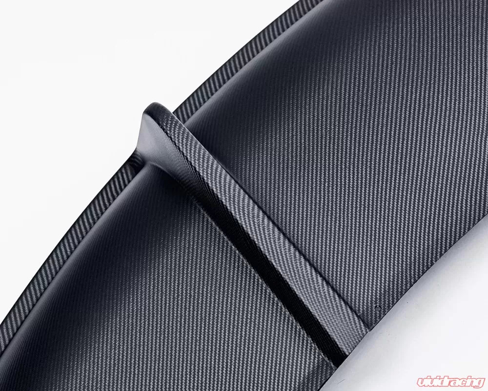 VR Aero Matte Carbon Fiber Rear Diffuser Tesla Model 3 2018+