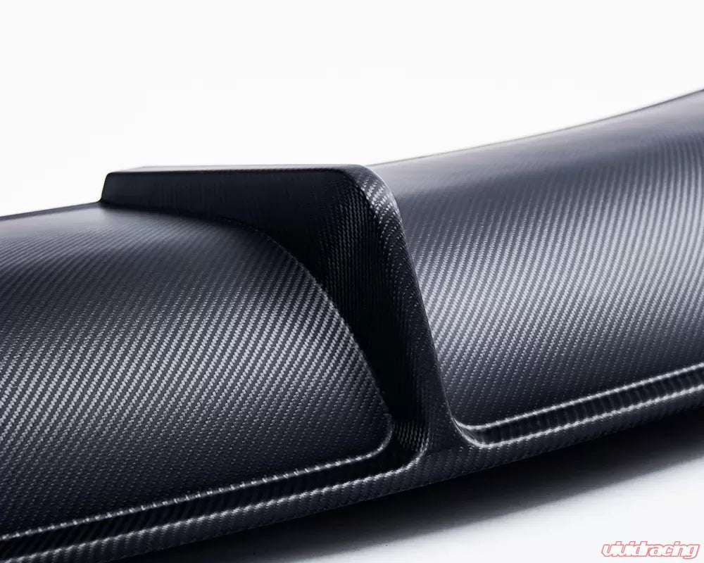 VR Aero Matte Carbon Fiber Rear Diffuser Tesla Model 3 2018+