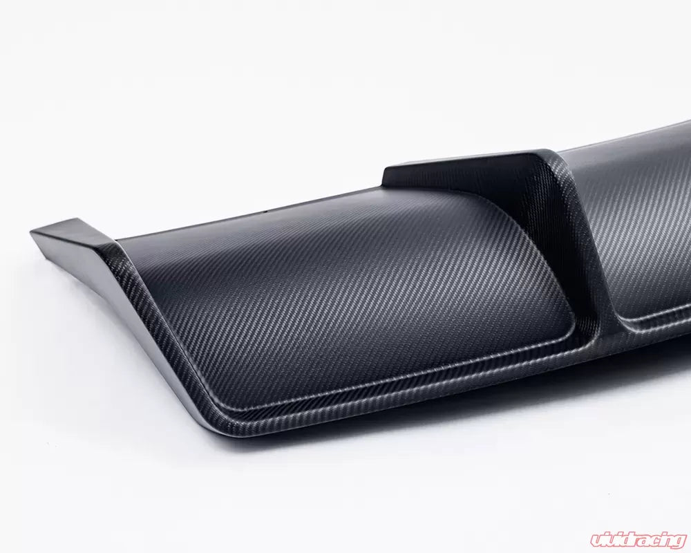 VR Aero Matte Carbon Fiber Rear Diffuser Tesla Model 3 2018+